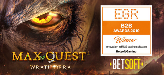 Betsoft Gaming Wins Innovation Award at EGR B2B 2019